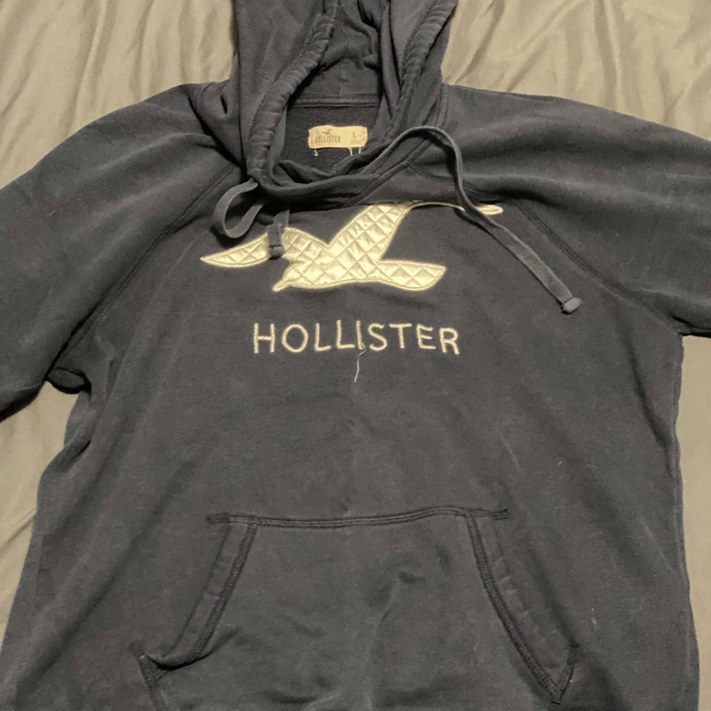 Hollister Men's Navy Sweater